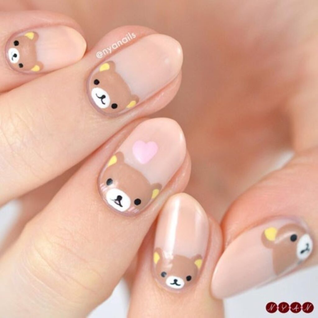 Attractive and stylish 2024 Lunar new year nail designs (155)