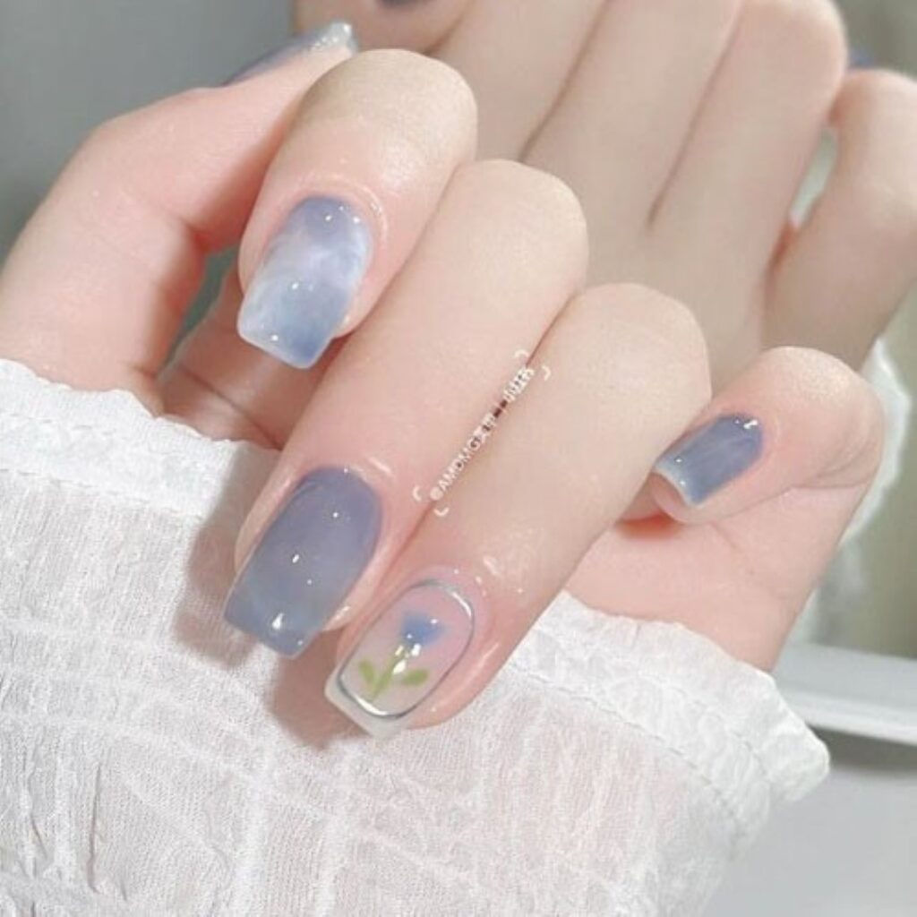 Attractive and stylish 2024 Lunar new year nail designs (210)