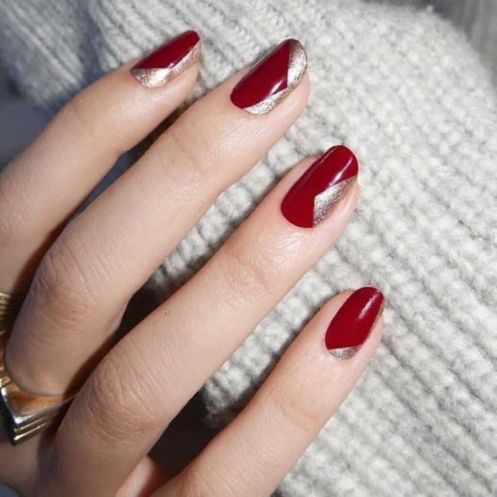 Attractive and stylish 2024 Lunar new year nail designs (27)