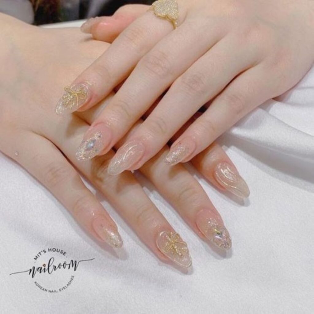 Attractive and stylish 2024 Lunar new year nail designs (290)