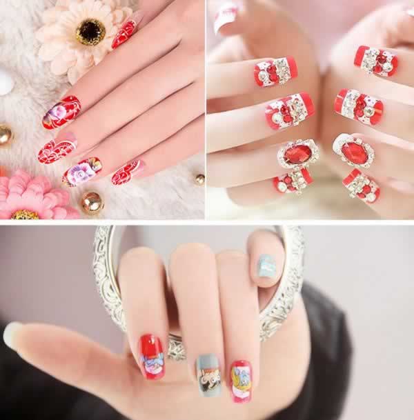 3 Beautiful Nail Pattern New Year