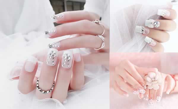 5 Beautiful Manicure Pattern For The Bride