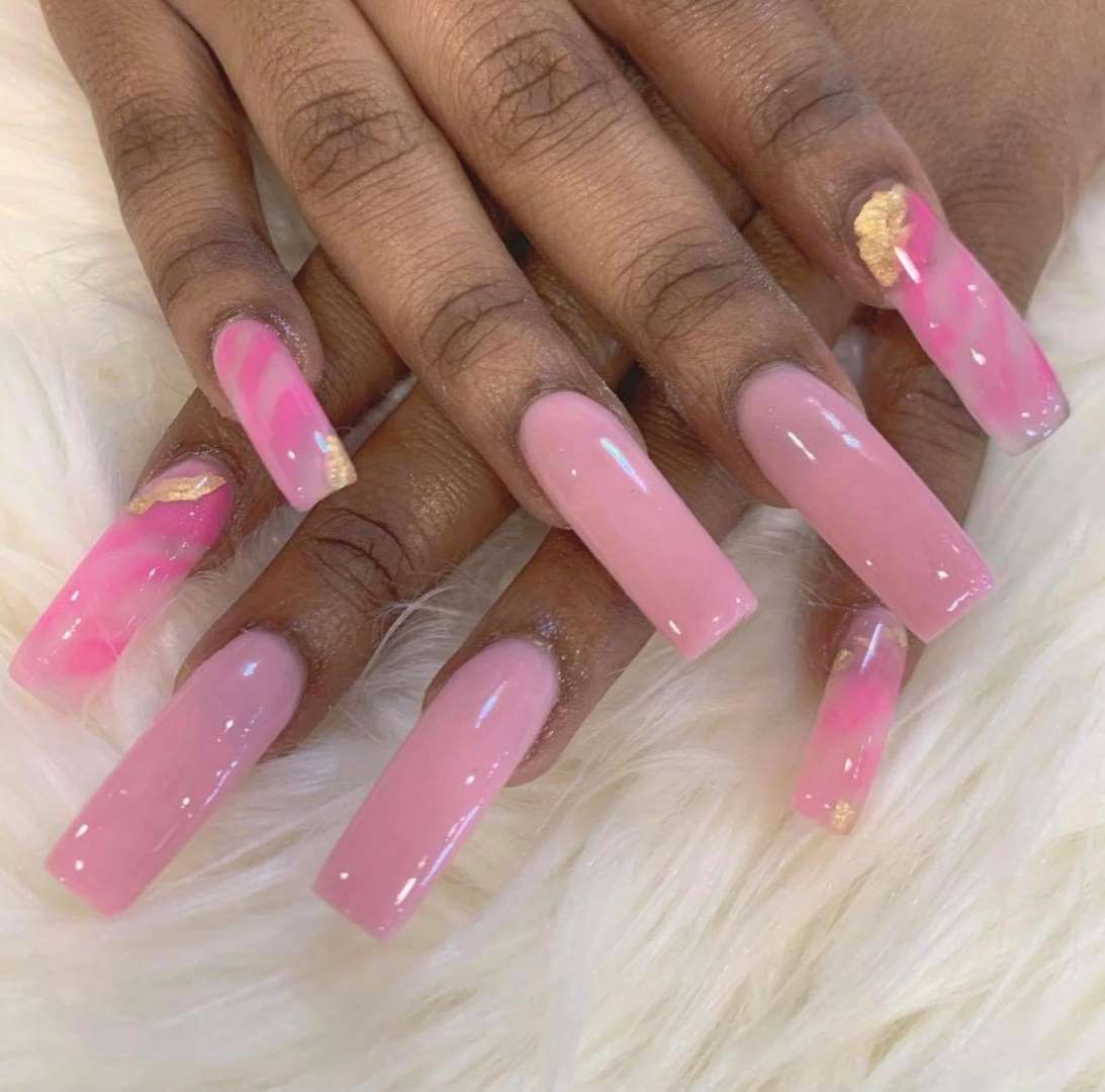 Nails Art Pink